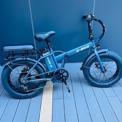 極美品 フル電動アシスト自転車 ひねちゃ モペット ひねったら