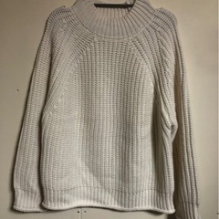 GU 編み込み セーター