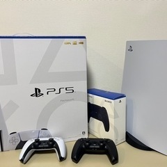 PS5 純正コントローラー2個付属