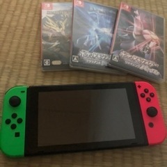 【ネット決済】Switchとダイヤモンドパール、モンスターハンター