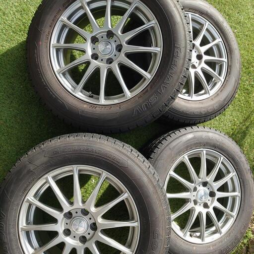 17インチ スタッドレスタイヤ&アルミホイールセット ハリアー  