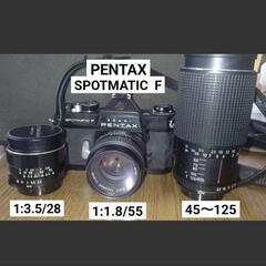 ASAHI PENTAX SPOTMATIC Fレンズ付き