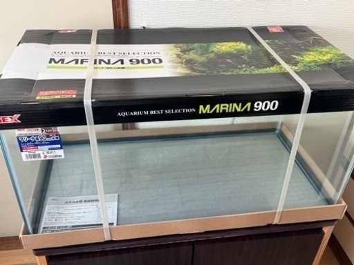 値下げしました！新品　水槽　GEX マリーナ900 90 45 45