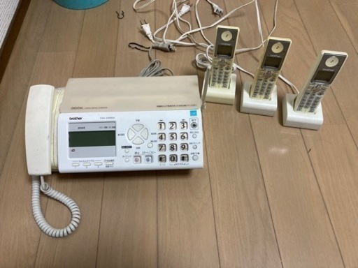 ＦＡＸ電話機、終了しました