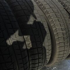 ☆ワゴンＲ　ＭＨ２３Ｓ　スタッドレス！純正アルミホイル付！ブリヂストン！タイヤ４本セット！メチャ綺麗！