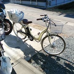 T21電動アシスト自転車24サイズ3段切り替え