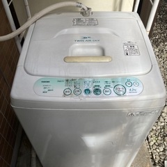 TOSHIBA 洗濯機　TWIN AIR DRY