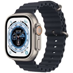 新品未開封Apple Watch Ultra ミッドナイトオーシ...