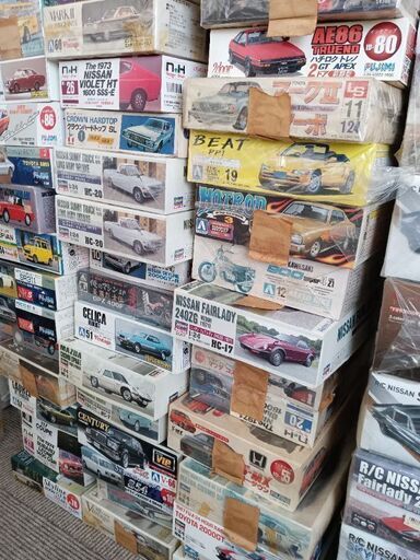 古いプラモデル未使用品