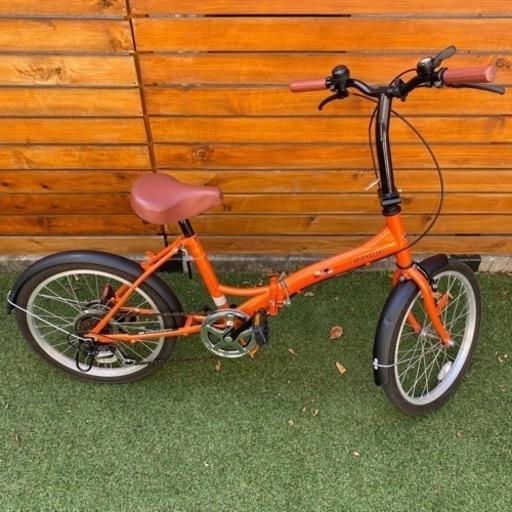 折りたたみ自転車 20インチ シマノ6段変速