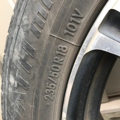 【値下げ】ヴェルファイア、アルファード20系　アルミホイール&夏タイヤ18インチ