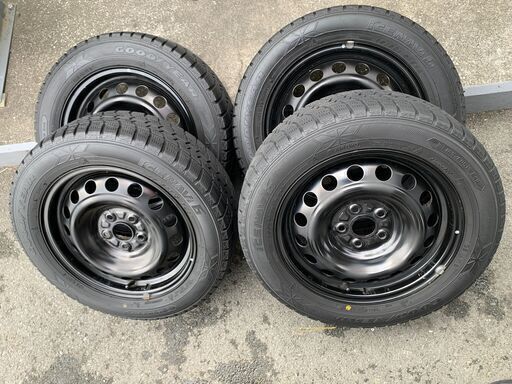 送料込み 185/60R15 NAVI6 スタッドレス ホイールセット 