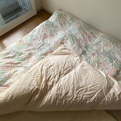 西川のふとん　羽毛布団　ダブル　ダウン95％　フェザー5％　冬用