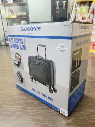 【店頭引き取り限定】大幅値下げ！！サムソナイト スピナーモバイルオフィス　キャスター付きビジネスバッグ