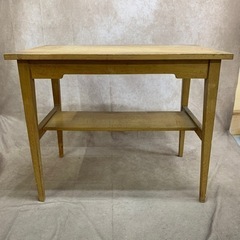 テーブル　サイドテーブル　台　作業台　花台　木製　中古