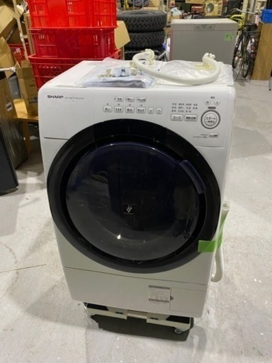 商談中　年末年始も対応できます。物は手稲区にあります。SHARP シャープ　ドラム式 洗濯乾燥機 洗濯機