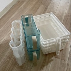 キッチンなどのプラスチックケース