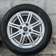 ブリザックVRX3 155/65/14 走行100kmホイール付き中古 23年38週 ブリザックVRX3 155/65/14 走行100kmホイール付き中古 23年38週