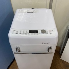 ⭐期間限定の特別値下げ！！I449 🌈 ジモティー限定価格！ レトロ調♪ e angle 洗濯機 （7.0㎏） ⭐ 動作確認済 ⭐ クリーニング済