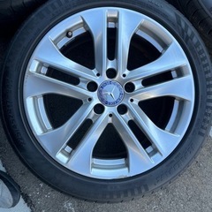 再値下げ！　ベンツ純正　ホイール　タイヤ　225 45 17