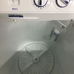 【北見市発】ハイアール Haier 2槽式電気洗濯機 JW-W55E 2018年製 白 5.5kg (E2305wY)