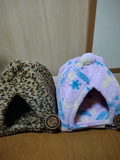まとめお取引確定！猫、犬 ドームベッド 2個