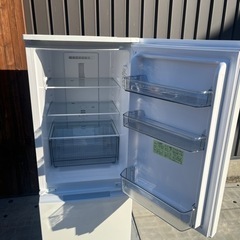 ★美品★SHARP シャープ SJ-18E9-W ノンフロン 冷凍冷蔵庫 2ドア冷蔵庫 179L★直接引取OK★2021年製★