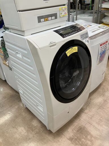 ビッグドラムHITACHI 11kg ドラム洗濯機 日立 BD-S8800L 11/6kg ドラム式 洗濯乾燥機  No.1070● ※現金、クレジット、スマホ決済対応※