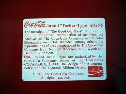 ☆Coca-Cola コカ・コーラ ボタンサイン 直径510mm 高さ35mm 丸看板 サインボタン コカコーラ レトロ 壁掛け ノベルティグッズ 札幌 北20条店