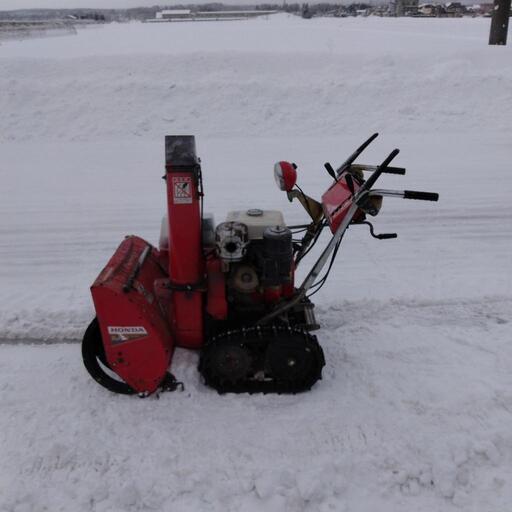 除雪機　ホンダHS80JS セル付き