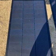 お取引中 100wソーラーパネル 2 ソロキャンプなどに