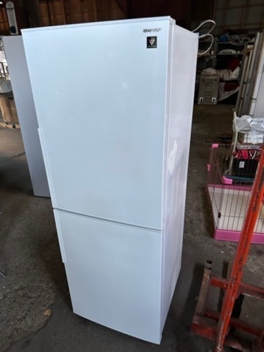 シャープ SJ-PD28E-W 2ドア冷蔵庫 (280L・右開き) ホワイト系