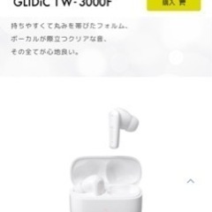 Bluetoothイヤフォン　GL-TW3000F