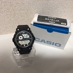 カシオ　腕時計 スタンダード AEQ-200W-1AJF  ブラック