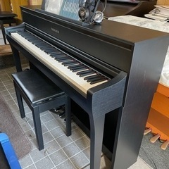 美品！YAMAHA CLP-675B（ブラックウッド調）専用椅子...