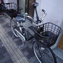 Alouette U[アルエットU]24吋 ファミリーサイクル アルミ/シングル/グリーン