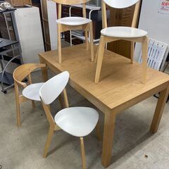 リサイクルショップどりーむ荒田店 No9428 ダイニングセット IKEA  