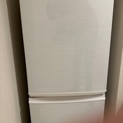 冷蔵庫　SHARP SJ-14X-W 1〜2人暮らし