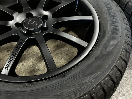SPORT TECHNIC(スポーツテクニック)17インチ7.0J100×548【ホイールのみ  