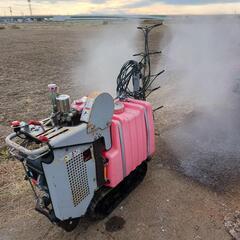 【ネット決済】小型消毒機　小型自走式散布機　動力噴霧器 エンジン...