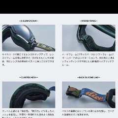 ゴーグル　23/24モデル　DICE(ダイス) BANK バンク