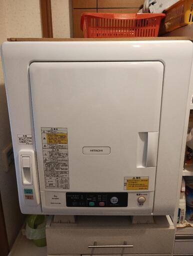 （決まりました）日立　乾燥機　ＤＥ N60 WV