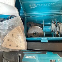 MAKITA 充電式マルチツール TM51DRG ケース 充電器 バッテリー 2個セット マキタ 電動工具