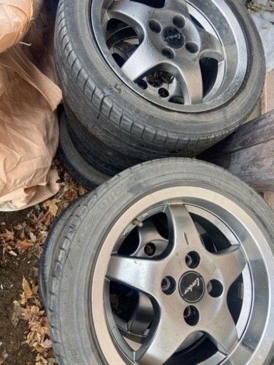 195/50R15  アルミ、タイヤセット