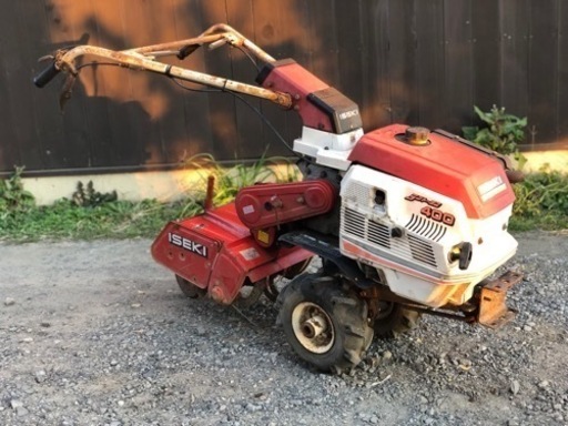 イセキランドミニ　400 中古耕運機　常総市豊岡町から