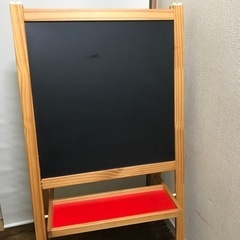 お絵描きに、勉強に使えるイーゼル 黒板 ホワイトボード　IKEA...