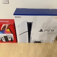 新品　新型ps5とSwitch売ります