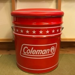 コールマンColeman 120周年記念　ペール缶　非売品