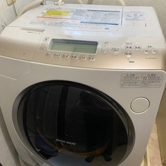 受け渡し完了　値下げしました　TOSHIBA ドラム式洗濯機