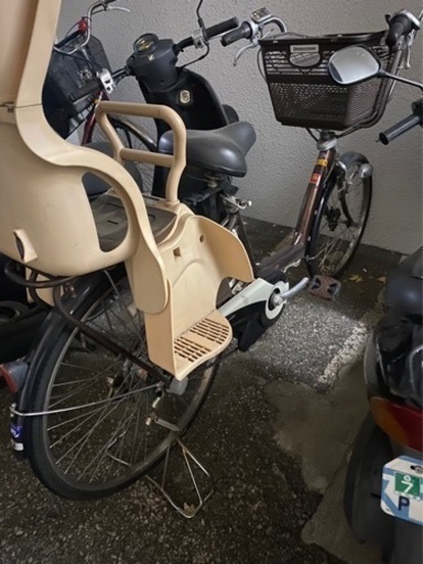1668ヤマハ20インチ子供乗せ電動アシスト自転車 ❷5729子供乗せ電動アシスト自転車YAMAHA 20インチ良好バッテリー